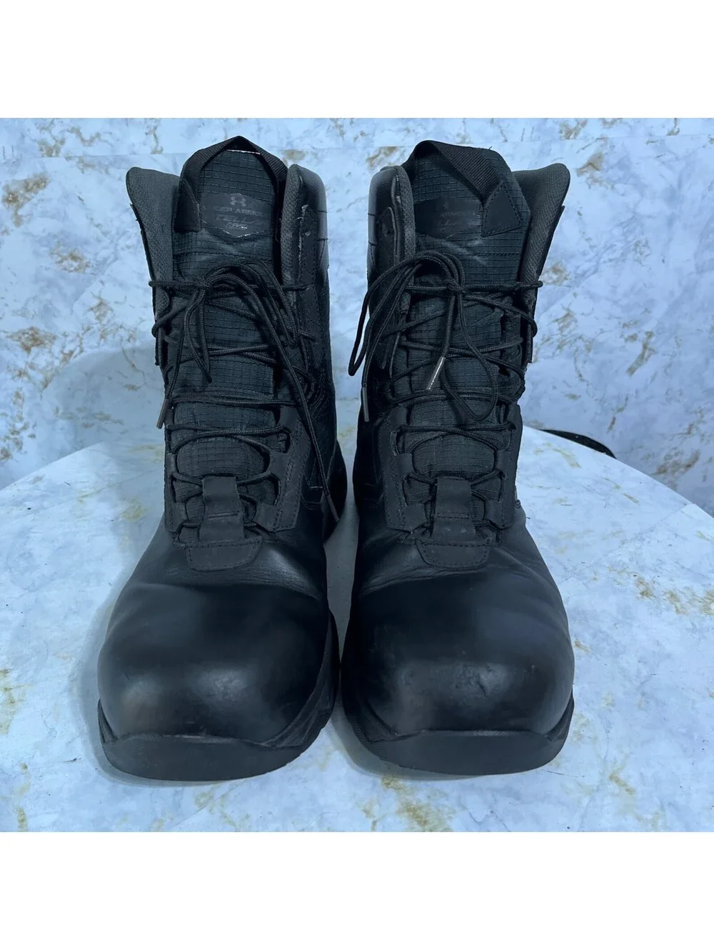 Under Armour wear toebox